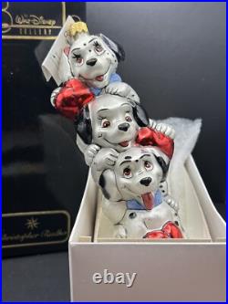 NEW'97 Disney Christopher Radko 101 DALMATIONS PUPPY POLE Ornament ORIGINAL BOX