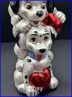 NEW'97 Disney Christopher Radko 101 DALMATIONS PUPPY POLE Ornament ORIGINAL BOX