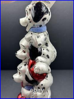 NEW'97 Disney Christopher Radko 101 DALMATIONS PUPPY POLE Ornament ORIGINAL BOX