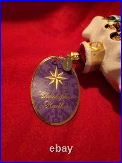 NEW Christopher Radko 2013 Making Christmas Memories Glass Ornament