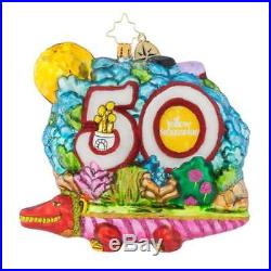 NEW Christopher Radko Beatles Yellow Submarine 50 Anniversary Ornament 1019626