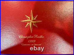 NEW Christopher Radko CAROUSEL OF DREAMS Swan Christmas Ornament BOX & TAG