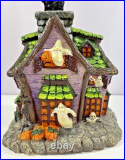 NEW Christopher Radko Howl Manor Halloween Ornament Tree 36 in Original Box