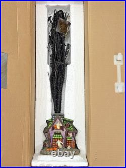 NEW Christopher Radko Howl Manor Halloween Ornament Tree 36 in Original Box