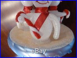 New Rare Large Christopher Radko Christmas Ornament Frosty Carousel Limited Edit
