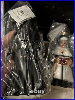 NEW VTG Christopher Radko SINGING NUNS Sister Act Ornament Set 98-291-0 Box HTF