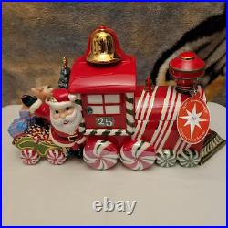 NIB Christopher Radko 2005 Peppermint Dreams Cookie Jar 20th Anniversary Rare