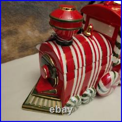 NIB Christopher Radko 2005 Peppermint Dreams Cookie Jar 20th Anniversary Rare