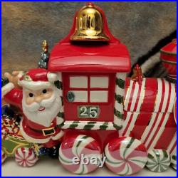 NIB Christopher Radko 2005 Peppermint Dreams Cookie Jar 20th Anniversary Rare