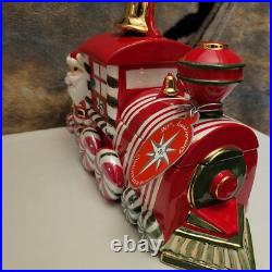 NIB Christopher Radko 2005 Peppermint Dreams Cookie Jar 20th Anniversary Rare