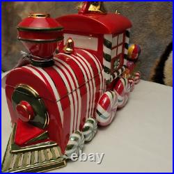 NIB Christopher Radko 2005 Peppermint Dreams Cookie Jar 20th Anniversary Rare