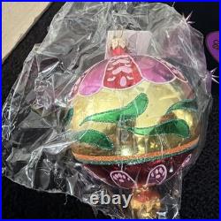 NIB Christopher Radko Glass Christmas Ornament ESCAPADE ASST 2 #83B Drop Ball NIB Christopher Radko Glass Christmas Ornament ESCAPADE ASST 2 #83B Drop Ball