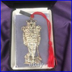 NIB Christopher Radko Sterling Silver Ornament ON GUARD Limited Edition Of 5000
