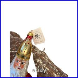 NIOB VTG Christopher Radko St Nicholas Saint Nicholas Christmas Ornament New