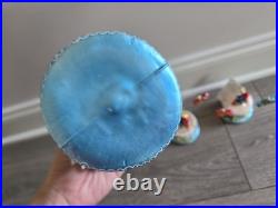 NWT Christopher Radko Blown Glass Christmas Ornaments Santa's Lot of 3