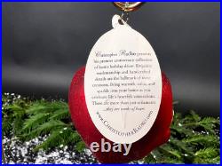 New Christopher Radko 20th Anniversary Limited Edition Ornament VERY RARE