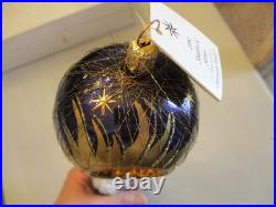 Nos 2 Christopher Radko 1994 Ornaments Starbuck Santa+two Turtle Doves+box -read