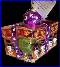 Nwt Christopher Radko Gifts Of Grah Kaiju Halloween Christmas Ornament