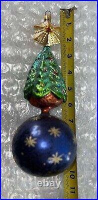 PreOwned? Vintage Radko'97 Heaven Tree Drop Ornament XL