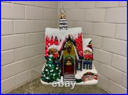 RADKO Christmas Auberge Blown Glass Ornament 1018149