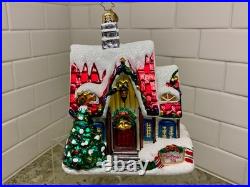 RADKO Christmas Auberge Blown Glass Ornament 1018149