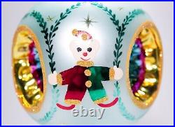 RADKO Christopher's Favorite 15th Anniv. Triple Reflector Elfin Clown Ornament