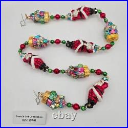 RADKO SANTA'S GIFT CONNECTION GARLAND #02-0597-0 36 2002 Poland Detached Tag RADKO SANTA'S GIFT CONNECTION GARLAND #02-0597-0 36 2002 Poland Detached Tag