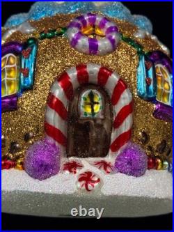 RADKO Vintage Sweet Tea Ornament 2016 Gingerbread & Candy Teapot #1018183