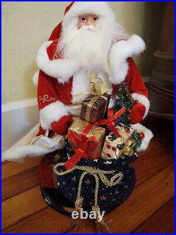 RAREChristopher Radko Celebrating Santa 25th Anniversary Heirloom Santa-Musical