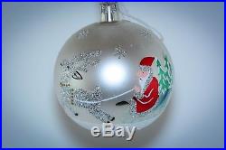 RARE 1992 Christopher Radko Christmas Ornament Siberian Sleighride Ball