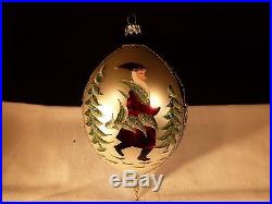 Rare Christopher Radko Christmas Ornament Blue Lucy Lucy's Favorite