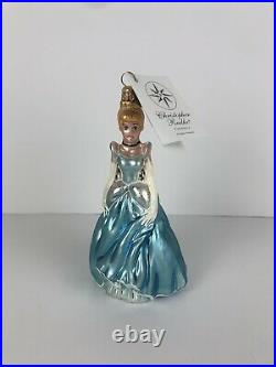 RARE Christopher Radko Disney Cinderella 2002 Exclusive Ornament New with Tag READ
