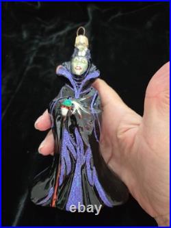 RARE Christopher Radko Disney Sleeping Beauty MALEFICENT Ornament 00-DIS-46