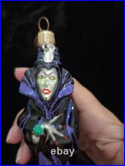 RARE Christopher Radko Disney Sleeping Beauty MALEFICENT Ornament 00-DIS-46