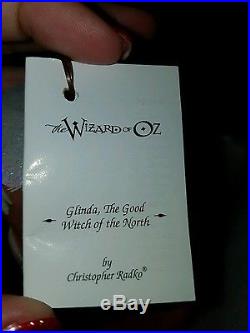 RARE Christopher Radko Wizard of Oz GLINDA THE GOOD WITCH Ornament New in Box
