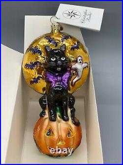 RARE! Halloween Fright Night Frolic Christopher Radko Retired 2001 Ornament NIB