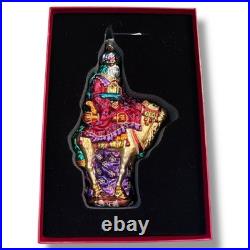 RARE Limited Edition Christopher Radko Neiman Marcus King Balthazar Box