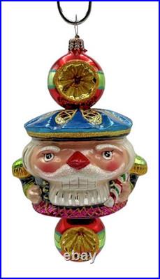 RARE! Radko 20th Anniversary Nutcracker Crunch with reflectors 1011758