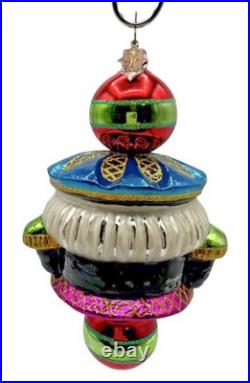 RARE! Radko 20th Anniversary Nutcracker Crunch with reflectors 1011758