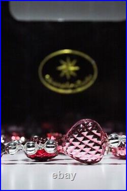 RARE Retired CHRISTOPHER RADKO Valentine Hearts Glass Christmas Garland 72
