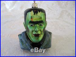 RARE Small Radko Universal Studios Monsters Frankenstein Ornament