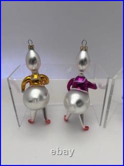 RARE VINTAGE SET Of 3 CHRISTOPHER RADKO CAN WE QUACK FOLLOW THE LEADER ORNAMENTS