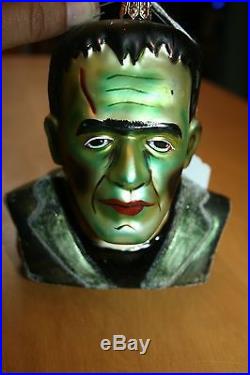 RARE Vintage Christopher Radko Frankenstein Halloween Ornament 5
