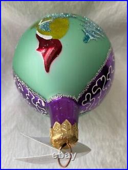 Radko, 1995 FOREVER LUCY, rare teardrop ornament, Special Event piece, NEW withtag