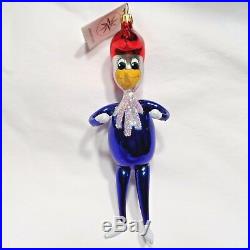 Radko 1995 PECKY WOODPECKER VintageWoody Woodpecker Bird Ornament NEW withTag