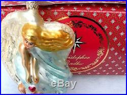 Radko A Loving Heart Angel Christmas 1997 Ornament 97-207-0 w Box n paper tag