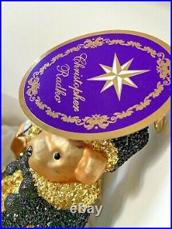 Radko BLOOMINGDALE'S CHRISTMAS SHOPPER MUFFY 2020 NWT Ornament 3013587