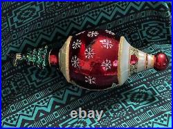 Radko CHRISTMAS GRANDEUR Ornament Tree 02-0049-0 REFLECTOR Ball 8.5