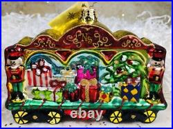 Radko Cracker Carriage Nutcracker B&O Railroad Train Collection Ornament NWT2009
