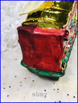 Radko Cracker Carriage Nutcracker B&O Railroad Train Collection Ornament NWT2009